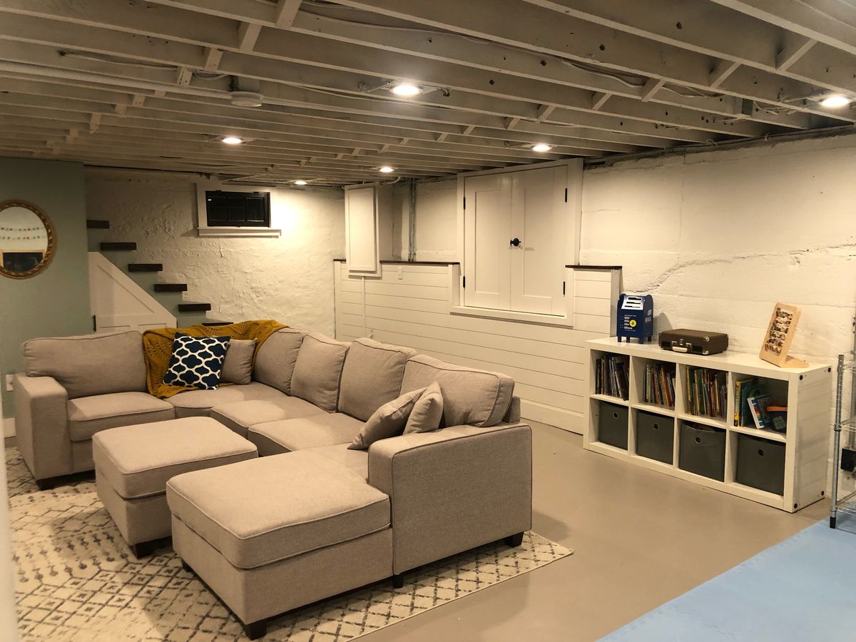 Basement suite bathroom renovation